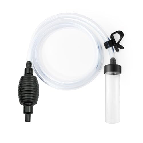 5ft-S Aquarium Siphon Vacuum Cleaner for Fish Tank Cleaning Gravel & Sand - size: 5ft-S