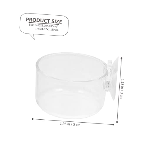 BESPORTBLE 2pcs Fish Food Feeders for Small Fish Red Worm Holders Aquarium Feeding Supplies