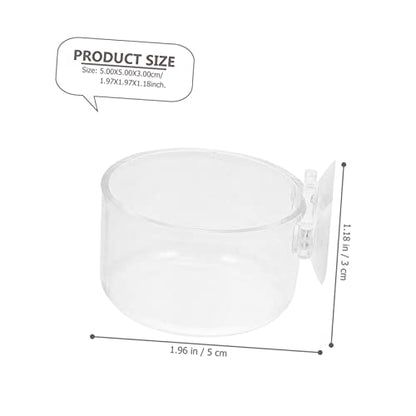 BESPORTBLE 2pcs Fish Food Feeders for Small Fish Red Worm Holders Aquarium Feeding Supplies