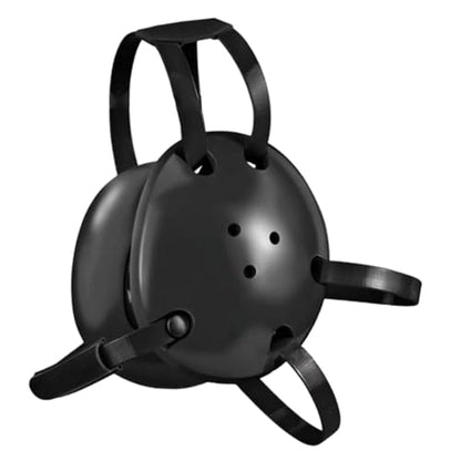 Wrestling Headgear Adult Adjustable with Chin Pad NBR Soft Construction Suitable for Sports Training Men