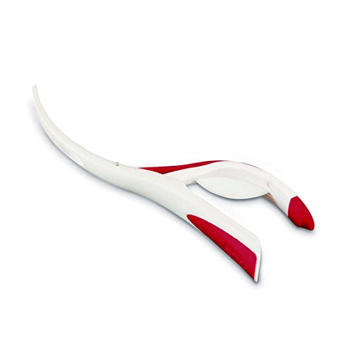 Zyliss Prawn & Shrimp Tool – 3-in-1 Deveiner, Sheller & Cutter with Scissor Action – Curved Point & Sharp Edge for Fast Shell Removal – Non-Slip Soft-Touch Handle – Kitchen Seafood Prep Tool - size: 1 Count, style: Prawn & Shrimp Deviner