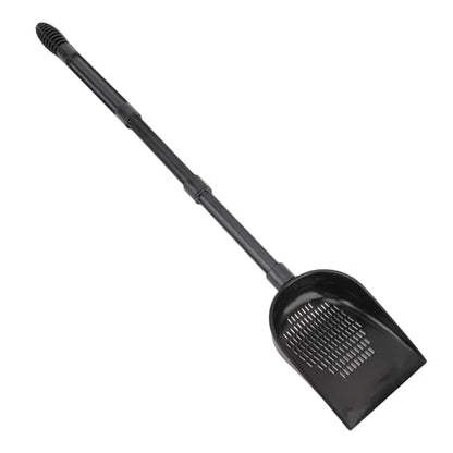 Aquarium Sand Scooper, Premium PVC Fish Tank Sand Shovel with Quick Drainage System and Removable Extension Rod, for Reptile Terrarium Substrate and Pet Waste Cleaning