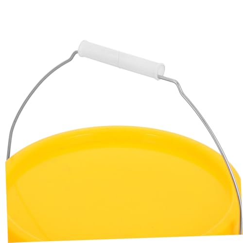 Heavy Duty Plastic Bucket with Leak Resistant Lid Portable Water Pail Container for Household Use Easy to Carry Canister with Handle Space Saving Design for Efficient Storage