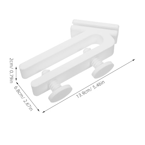 2pcs Fish Tank Hose Clip, 5 Gallons Bucket Hose Holder, Water Pipe Clamp Support for Aquariums and Household Storage, Tube Clip for Water Change Turtle Tank Use