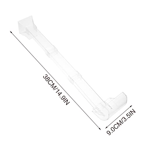 BESPORTBLE 1pc Fish Feeder Tube for Shrimp and Fish Sinking Bottom Tray Reduces Waste and Easy to Clean Feeding Accessory
