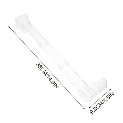 BESPORTBLE 1pc Fish Feeder Tube for Shrimp and Fish Sinking Bottom Tray Reduces Waste and Easy to Clean Feeding Accessory