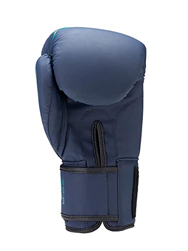 STING Aurora Women's Boxing Gloves - color: Navy/Gold, size: 12 Oz