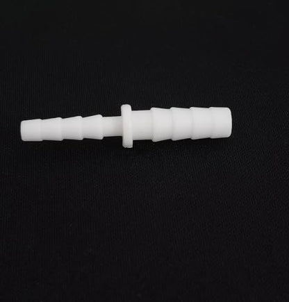 Plastic Hose Barb Reducer Pipe fittings, 1/4" to 3/16" Hose ID Connectors Joint Splicer Mender Adapter Union Boat Water Air Aquarium O2 Fuel (Pack of 4)