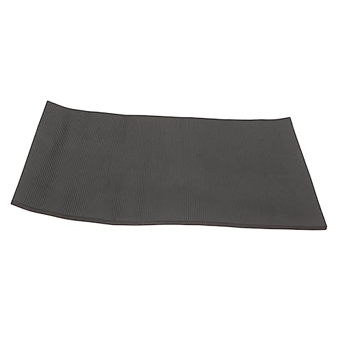 Mikikit Tank Pad Large Snake Pads Turtle Tanks Aquarium Tortoise Habitat Accessories Fish Tank Gecko Tank Terrarium Mat Animals Non-Slip Back Pad Cat Tank Non-Slip Pad Black Cotton