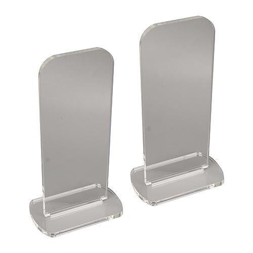 Glove Stand for Boxing, 2Pcs Acrylic Boxing Glove Stand Vertical Boxing Glove Display Stand Acrylic Gloves Holder for Boxing Collectors (Transparent) - color: Transparent