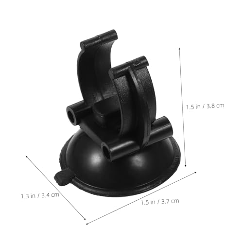 10Pcs Aquarium Suction Cup Holders for Heating Rods and Light Tubes Easy Install Clips Firm Stable Mounting for Fish Tank Accessories Protects LED Bulbs and Rods
