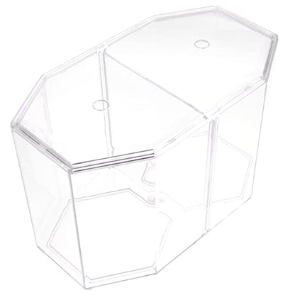 POPETPOP Fish Isolation Breeding Box Transparent Incubation Tank for Small Fish and Shrimp Easy Installation Betta Breeder Enhances Fry Survival Rate