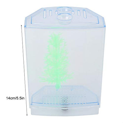 Aquarium Fish Breeding Box, Acrylic Hatchery Incubator Tank Aquarium Separator Acclimation Box Transparent for Water Plants Breeding