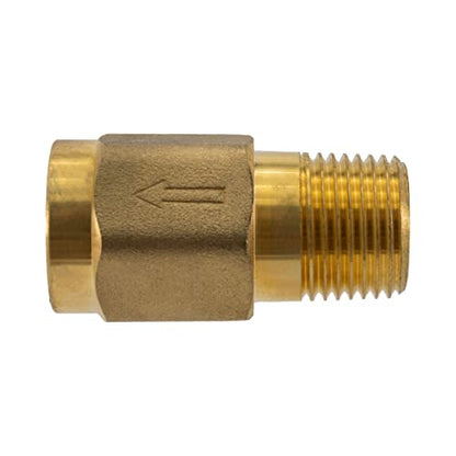 RecPro RV 1/2" Back Flow Preventer with Check Valve