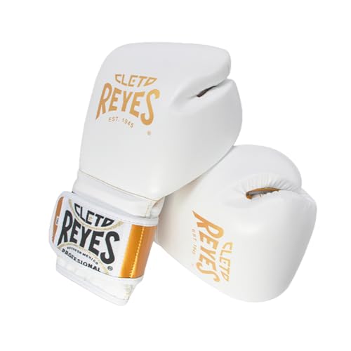 CLETO REYES Training Boxing Gloves for Men and Women with Hook and Loop Closure, Premium Synthetic Leather, MMA, Kickboxing, Muay Thai - size: 12oz.