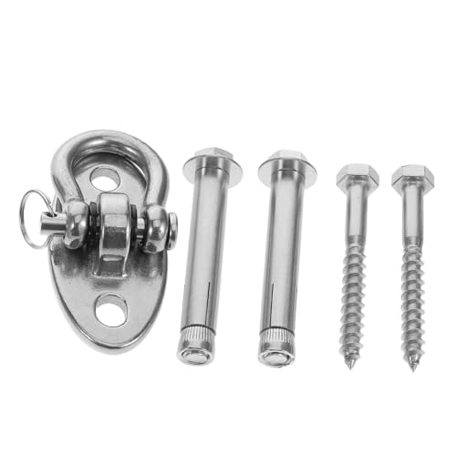 Outdoor Swing Chair Mount with 180 Degree Rotating Plate, Stainless Steel
