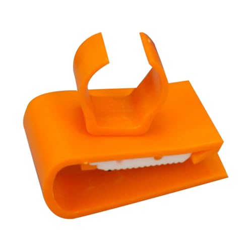 Adjustable Plastic Clamp Clip on Fastener for Aquarium Lights Tube Office Cables Bathroom Light Organization