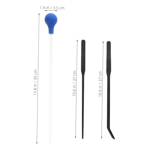 BESPORTBLE 1set Tank Feeding Tool Aquarium Water Cleaner Kit Pipette Dropper for Aquarium Maintenance Fish Feeding