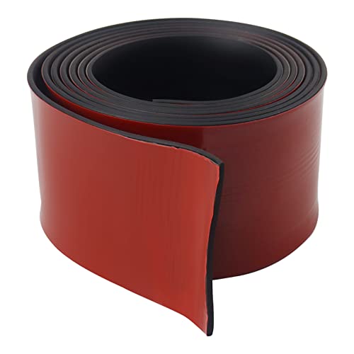 Neoprene Rubber Strips, Self Adhesive Solid Rubber Sheets Rolls for Pads, Crafts, DIY Gaskets, Seals (4" Wide, 1/8" Thick, 20' Long) - size: 4" Wide, 1/8" Thick, 20' Long