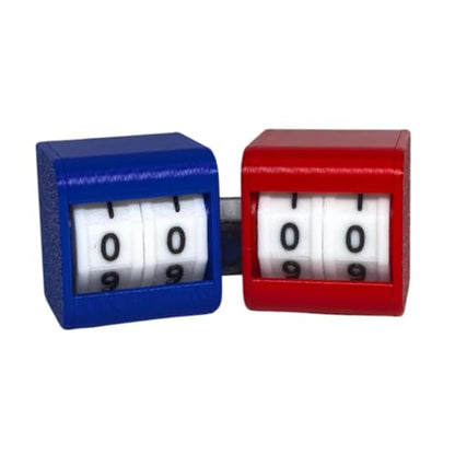 Billiards Snooker Scoreboard Scoring Device Score Keeper for P.E Classroom Activities Basketball Games