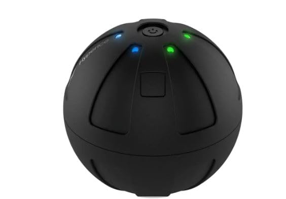 Hyperice Hypersphere Go Vibrating Ball Deep Tissue Massage Muscle Recovery | Myofascial Release for Trigger Points | Maintain Flexibility and Range of Motion | 3 Speeds | 2 Hour Battery Life | FSA-HSA