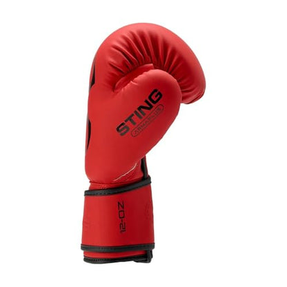 Sting Armaplus Boxing Gloves - color: Red, size: 14 Oz