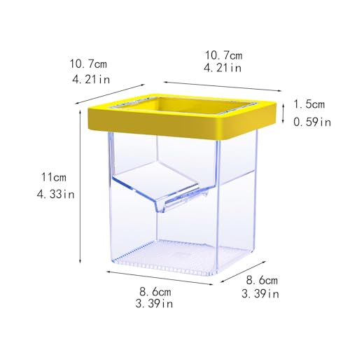 Fish Breeding Isolation Box Incubation Box Floating Separation Hatchery Fish Isolation Box for Baby Fish Guppy Fish Clownfish