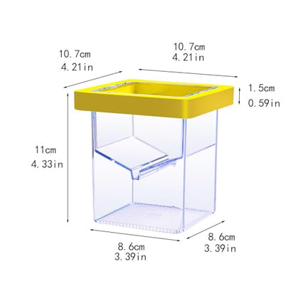 Fish Breeding Isolation Box Incubation Box Floating Separation Hatchery Fish Isolation Box for Baby Fish Guppy Fish Clownfish