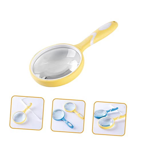 Portable Handheld Magnifier Sturdy Reading Magnifier for Boys and Girls and Elderly Home Tool