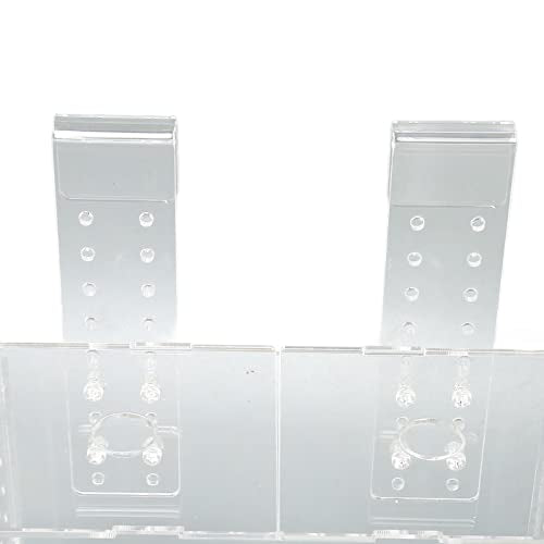 Transparent Fish Breeding Isolation Box with Lid for Aquarium 23x11x12cm Easy Hook Installation Hatchery for Small Fish (20 * 10 * 11CM)