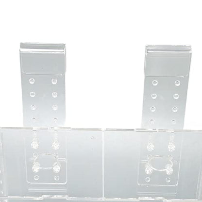 Fish Breeding Isolation Box, Acrylic Aquarium Hatchery 17x9x10cm, Transparent with Hook Installation - Easy Observation, Secure Lid Design, Suitable for Small Fish Tank (23 * 11 * 12CM) - size: 23*11*12CM