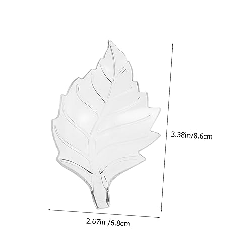 POPETPOP Fish Tank Feeding Bowl Leaf Shape Shrimp Dish Aquarium Feeding Tray Cup for Shop Use Convenient Shrimp Food Feeder
