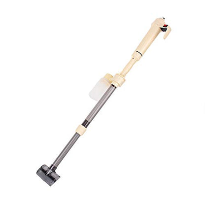 AYNEFY Electric Aquarium Gravel Cleaner, Batry Aquarium Acuum Abs Plastic Automatic Fish Vacuum, Efficient Water Siphon And Cleanup Tool, Fishtank Acuum Batry Pored For Small And Large