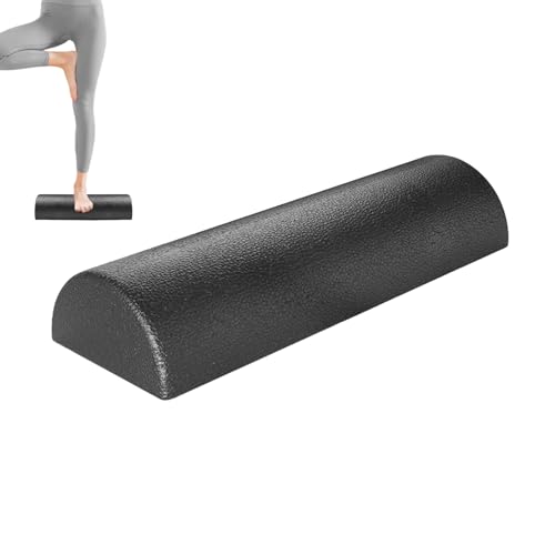 Half Foam Roller Half Muscle Stretching Aid High Density | Body Exercise Roller Foam for Home Studio Yoga Pilates Fitness Workout Post-Sports Training Stretching - color: 45cm