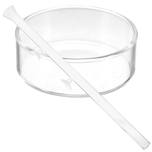 Aquarium Feeder Tube and Shrimp Feeding Dish Glass 40cm Fish Feed Tool for Aquarium Accessories Suitable for Fish and Shrimp