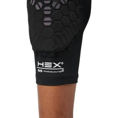 McDavid HEX Viz knee/Elbow Pad Pair Black/Grey XS - color: NEW Black, size: X-Small