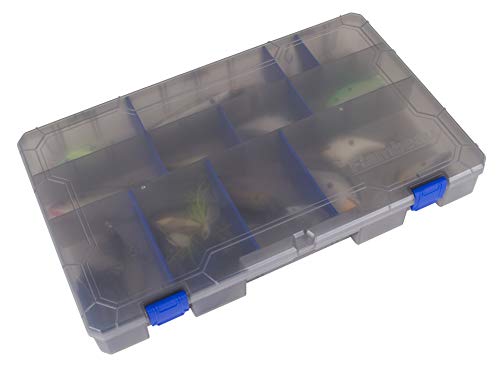 Flambeau Outdoors Zerust MAX 5003ZM Tuff Tainer - Partial Bulk Storage Compartment Section, 25 Compartments and 15 Removable Dividers 14.25" L x 9.125" W x 2" D Fishing and Tackle Storage Utility Box - size: 5003ZM - 14.25" x 9.125" x 2"