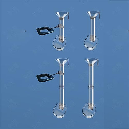 Transparent Feeding Tube For FishTank Easy Clean Feeding Supplies For Fish&Shrimp Feeding Accessories Aquarium Feeding Tube And Dish
