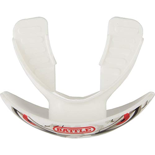 Battle Sports Oxygen Football Mouthguard - color: Red/White, size: One Size