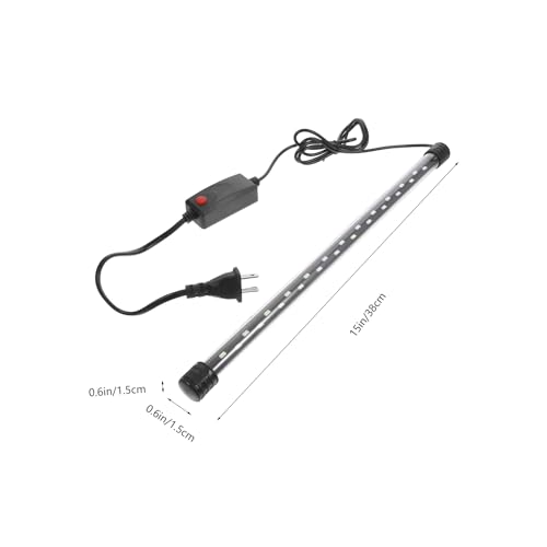balacoo Aquarium LED Light, Full Spectrum Hidden Fish Tank Light for Aquarium Landscaping, Plants Grow, 8W (US Plug)
