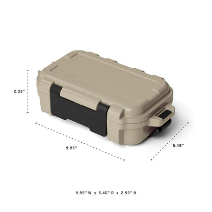 YETI LoadOut GoBox Collection, Divided Waterproof Cargo Case, Dry Box, Camera Case, Fishing Tackle Box - color: Black, size: GoBox 1