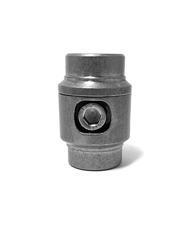 Interlocking Steel Inline Tubing Weld Connectors (Fits 1" OD Tube x .095 &.065 Wall) - size: Fits 1" x .095 &.065 Wall