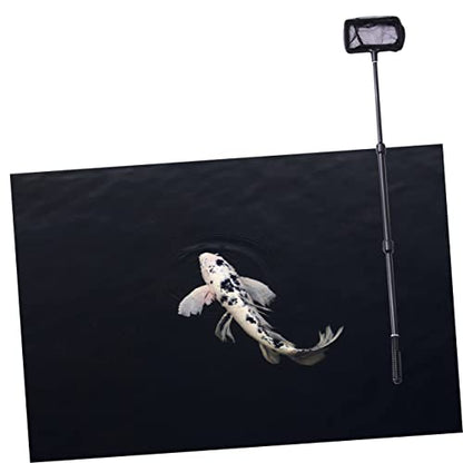 Garneck Extendable Fish Net for Fish Tank and Aquarium - 394 Inch Long Handle Small Fish Net - Ideal for Easy Catching and Handling of Fish in Tanks and Aquariums