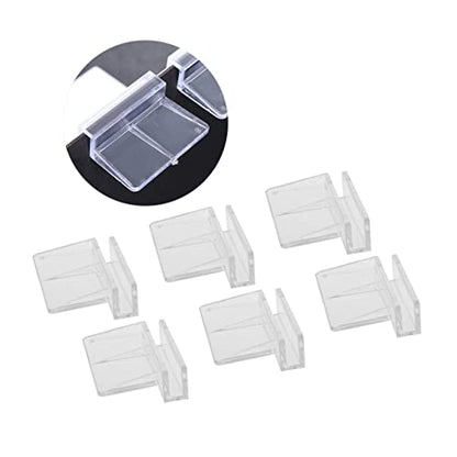 10Pcs Aquarium Bracket for Tank Cover Support Plastic Frame for Fish Tank and Aquarium and Accessories for Home Aquarium Setup