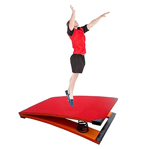 Junior Springboard Gymnastics Vaulting Training Equipment for Kids - 2 Springs Indoor Outdoor Home Floor Sport, Beginner Springboards