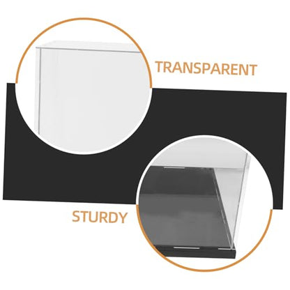 POPETPOP Glove Display Box Acrylic Storage Box for Boxing Gloves Artwork Display Rack