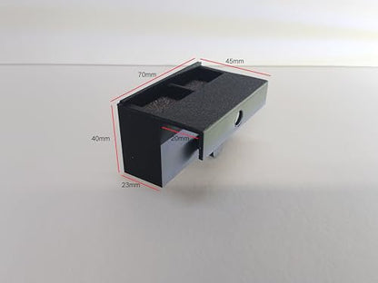 Aquarium Plant Holder for Rimmed and Rimless Tanks, PLA+ Plastic, Fish-Safe, Accessory