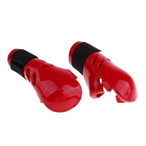 Children Gloves Martial Arts Sparring TKD Grappling MMA for Youth, Faux Leather & Neoprene Training Gloves