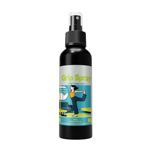 Yoga Mat Spray for Sports Non-Sticky Long-Lasting | Yoga Mat Non-slippery Traction Spray for Women Men Adults Teens Beginners Rock Climbing Gymnastics Goalkeeper Training - color: 50ml