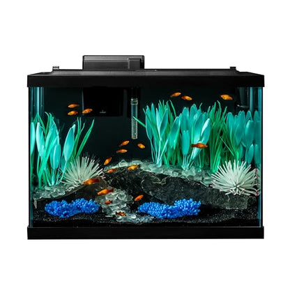 Tetra ColorFusion Aquarium 20 Gallon Fish Tank Kit, Includes LED Lighting and Decor